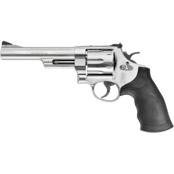 Show details for S&W 629 44Mag 6" As 6-Shot Stainless Steel Rubber Picture of S&W 629 44Mag 6" As 6-Shot Stainless Steel Rubber