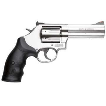 Show details for S&W 686Plus 4" As 7-Shot 357 Stainless Steel Rubber Picture of S&W 686Plus 4" As 7-Shot 357 Stainless Steel Rubber