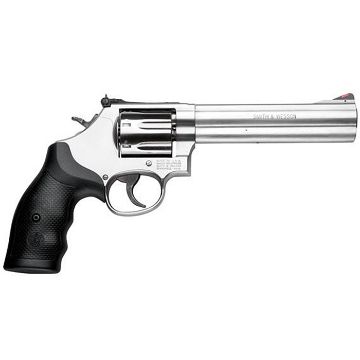 Show details for S&W 686Plus 357 6" As 7-Shot Stainless Steel Rubber Picture of S&W 686Plus 357 6" As 7-Shot Stainless Steel Rubber