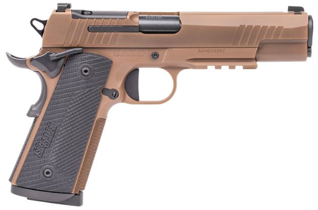 Picture of Sig 1911 X 45Acp 5" Xray3 Or (2)8Rd G10 Steel Coyote