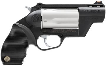 Show details for Taurus Judge Pd 45Lc/410 2"Bbl. 5-Shot Ss/Poly Rubber Picture of Taurus Judge Pd 45Lc/410 2"Bbl. 5-Shot Ss/Poly Rubber