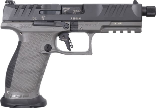 Picture of Walther Pdp Or Pro Sd 9Mm 5.1" 18-Shot Gray Polyomer Frame