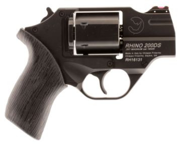 Show details for Chiappa Rhino 200Ds 357Mag 2" Fs Black/Rubber W/Holster. Picture of Chiappa Rhino 200Ds 357Mag 2" Fs Black/Rubber W/Holster.