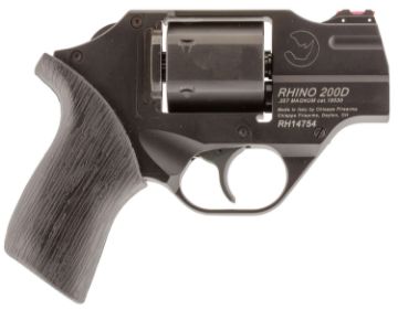Show details for Chiappa Rhino 200D Dao 357Mag 2" Fs Black/Rubber W/Holster. Picture of Chiappa Rhino 200D Dao 357Mag 2" Fs Black/Rubber W/Holster.