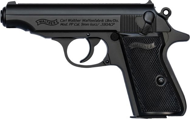 Picture of Walther Pp 380Acp Black 7Rd Black Synthetic Grips