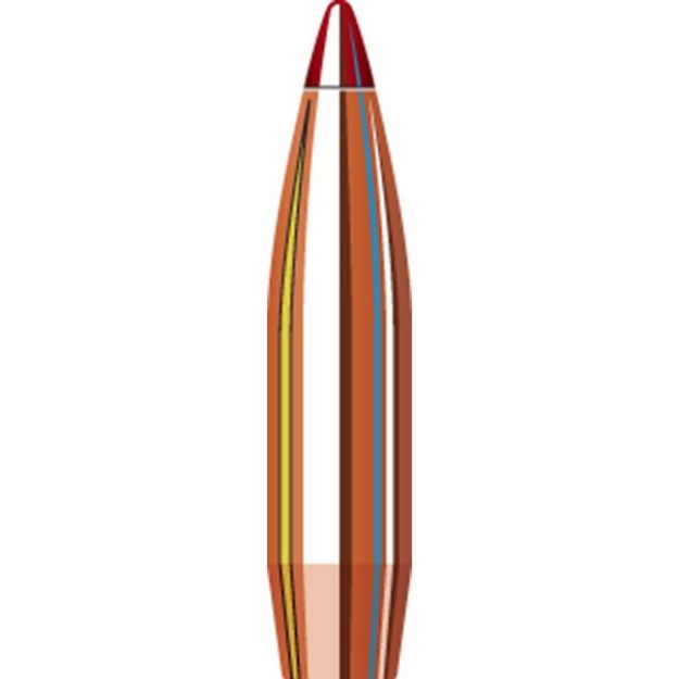 Picture of Hornady Bullets 22Cal .224 75Gr Eld-M Match 100Ct 25Bx/Cs