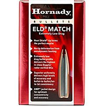 Show details for Hornady Bullets 6.5Mm .264 130Gr Eld-Match 100Ct 15Bx/Cs Picture of Hornady Bullets 6.5Mm .264 130Gr Eld-Match 100Ct 15Bx/Cs