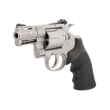 Show details for Colt Python 357Mag 3" 6Rd Matte Stainless Hogue Grips Picture of Colt Python 357Mag 3" 6Rd Matte Stainless Hogue Grips