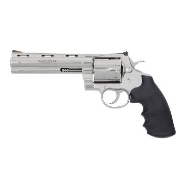 Show details for Colt Anaconda 44Mag 6" 6Rd Stainless Rubber Grips Picture of Colt Anaconda 44Mag 6" 6Rd Stainless Rubber Grips