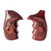 Picture of Pachmayr Laminated Wood Grips S&W K&L-Frame Rnd Butt Rosewd