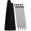 Picture of Gss Small Rifle Rod Kit 10 Blk Rifle Rods .22 Cal 19"X15"
