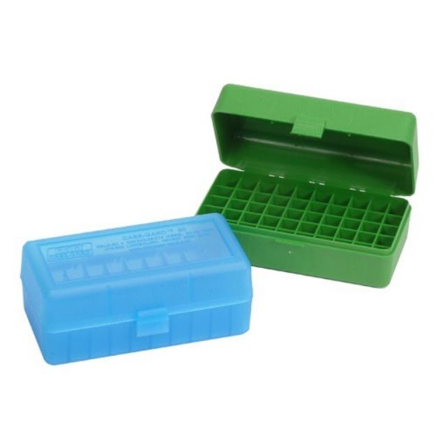 Picture of Mtm Ammo Box Wssm & 500Sw 50-Rounds Flip Top Style Green