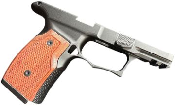 Show details for Sharps Bros. P365/P365xl Gen 2 Grip Module Black W/ Cherry Picture of Sharps Bros. P365/P365xl Gen 2 Grip Module Black W/ Cherry