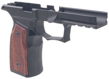 Show details for Sharps Bros. P365 X Macro G2 Grip Module Black W/ Cherry Picture of Sharps Bros. P365 X Macro G2 Grip Module Black W/ Cherry