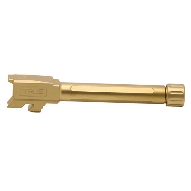Picture of True Precision For Glock 48 Barrel Threaded Gold Tin