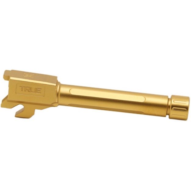 Picture of True Precision Sig P320c Bbl Threaded Gold Tin!