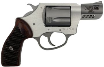 Show details for Charter Arms Coyote 2" 380 Acp Ported Anodized/Stainless Picture of Charter Arms Coyote 2" 380 Acp Ported Anodized/Stainless