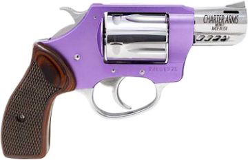 Show details for Charter Arms Coyote 2" 380 Acp Ported Lavender/Hi Polish Picture of Charter Arms Coyote 2" 380 Acp Ported Lavender/Hi Polish