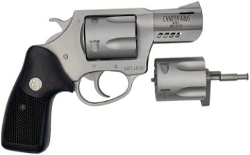 Show details for Charter Arms Double Dog 2.2" 9Mm/357 Mag Ported Stainless Picture of Charter Arms Double Dog 2.2" 9Mm/357 Mag Ported Stainless