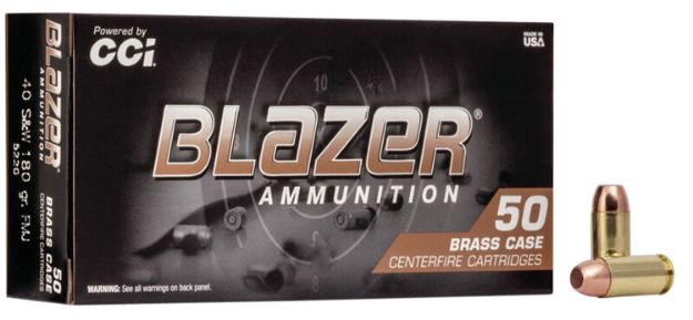 Picture of CCI 5220 BLAZER BRASS 40S 180 FMJ 50/20