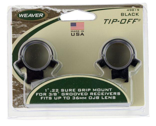 Picture of WEAV 49819 TIP-OFF CLAM 22 CAL RING BLK