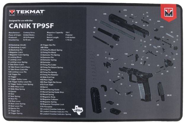 Picture of TEKMAT TEK-R17-CANIK-TP9SF HG CANIK MAT