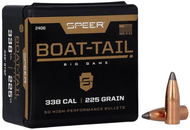 Picture of SPEER 2406 BULL .338 225 BT SP 50/5