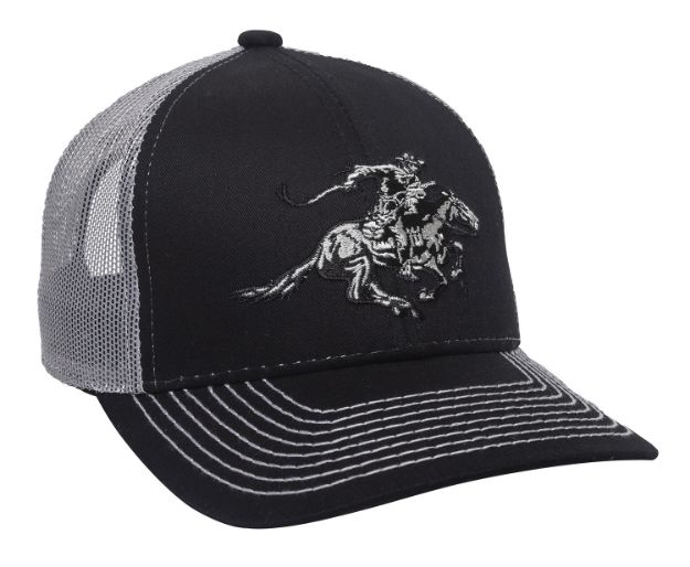 Picture of OUTDOOR WIN46B WINCHESTER HAT BLACK/LIGHT GREY