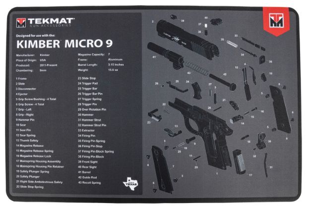 Picture of TEKMAT TEKR17KIMBERMCR9 KIMBER MICRO 9