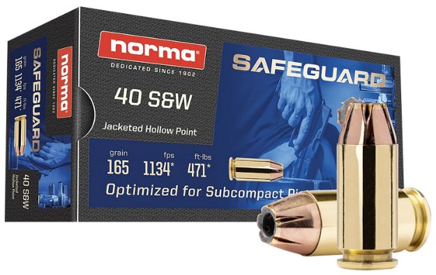 Picture of NORMA 801407887 40SW 165GR JHP SAFEGUARD 50/20