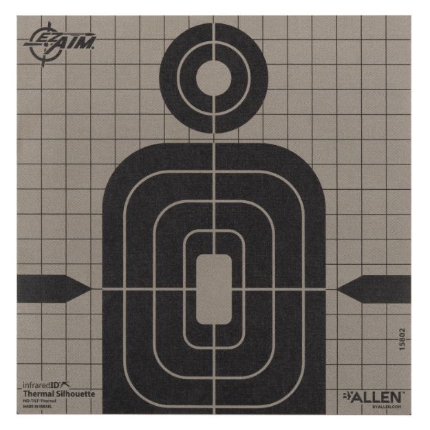 Picture of ALLEN 15802 EZ AIM 8" THERMAL SILHOUETTE TARGET