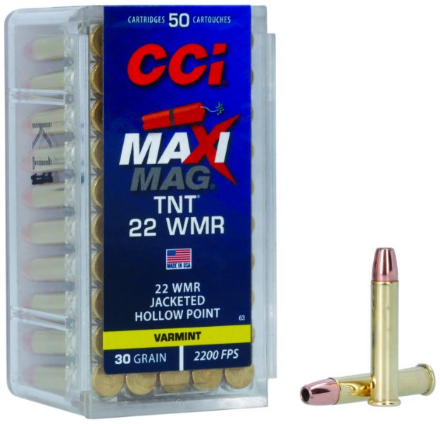 Picture of CCI 0063 22WMR MAXI-MAG 30 TNTJHP 50/40