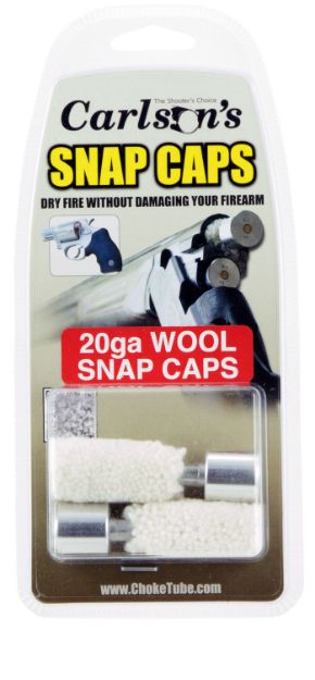 Picture of CARL 00106 WOOL SNAP CAPS 20GA 2PK