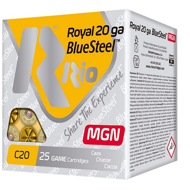 Picture of RIO RBSM202 ROY BLUSTL 20 3IN 2 STL 1OZ 25/10