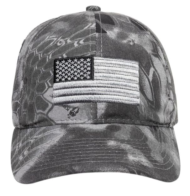Picture of OUTDOOR 12015933 USA FLAG HAT TONAL KRYPTEK RAID