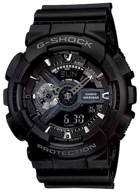 Picture of GSHOCK GA1101BCR TACTICAL ANALOG-DGTL BLK