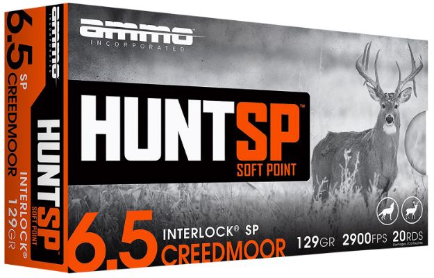 Picture of AMMOINC 65CM129SPA20 HUNT SP 65CR 129GR 20/10