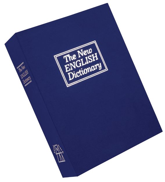 Picture of BDOG BD1180 DLX BLUE DIV BOOK SAFE