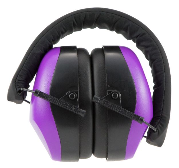Picture of PYRA VGPM8065C EARMUFFS PURPLE NRR26 CLAM PACK
