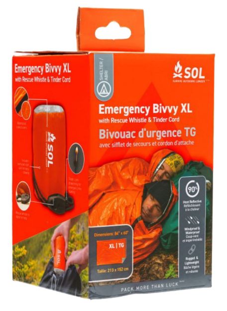Picture of AMK 01401144 EMERGENCY BIVVY W/RESCUE WHISTLE XL
