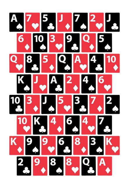 Picture of ALLEN 15655 EZ AIM TRGT 23X35 HOUSE OF CARDS 3PK