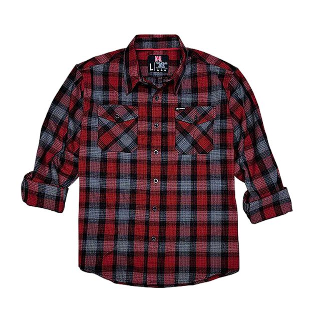 Picture of HDESIGN 32193 HORNADY L/S FLANNEL LG RED