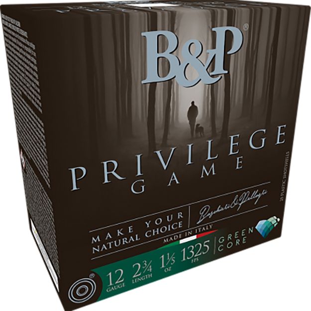 Picture of B&P 12B15PG6 PRIVILEGE GAME 12G 1 1/5 OZ GC 25/10