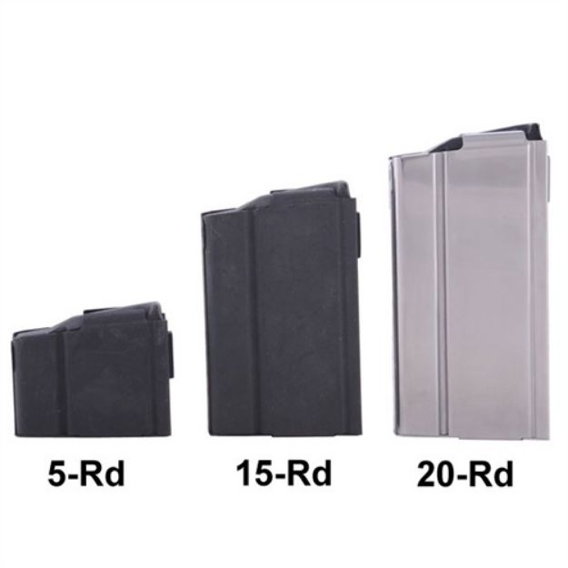 Picture of Springfield M1a/M14 Magazine 308 Winchester 5Rd Steel Black