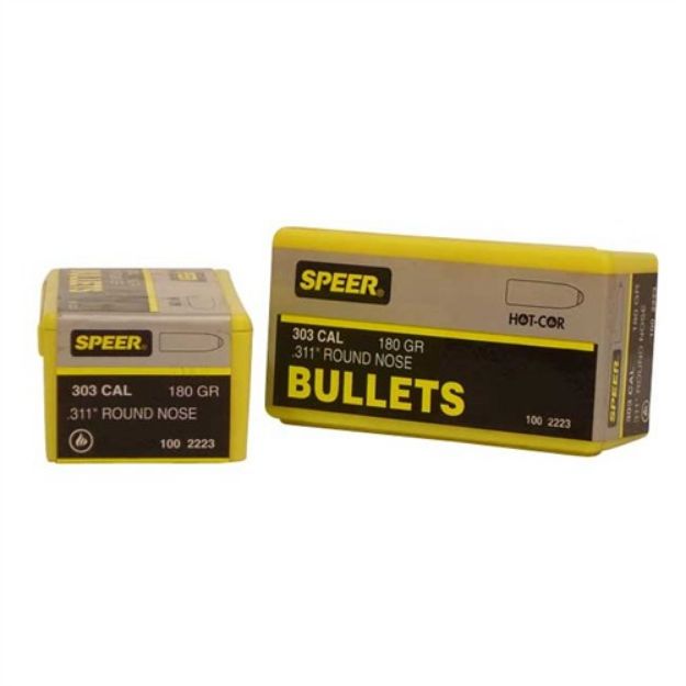 Picture of 303 Caliber (0.311'') 180Gr Soft Point Round Nose 100/Box
