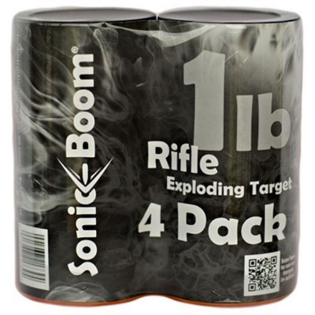 Picture of 1 Pound Exploding Rifle Target 4 Pack