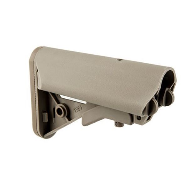 Picture of Ar-15 Enhanced Sopmod Stock Collapsible Mil-Spec Fde