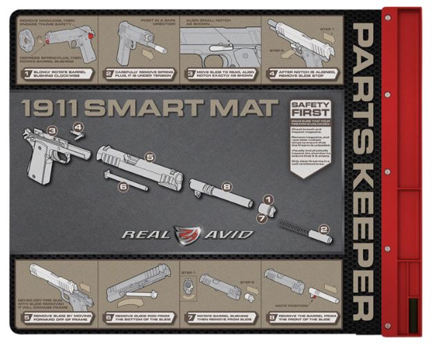 Picture of 1911Pistol Smart Cleaning Mat 19''X16'' Gray, Black & Red