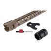 Picture of Atlas S-One 14.94'' Handguard M-Lok Free Float For Ar-15 Fde