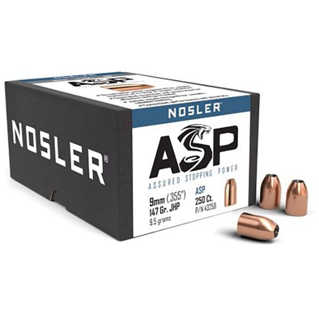 Picture of Asp 9Mm (0.355'') Jhp 147Gr 250/Box